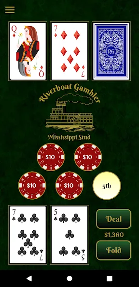 Riverboat Gambler — скриншот 2 Riverboat Gambler — скриншот 2