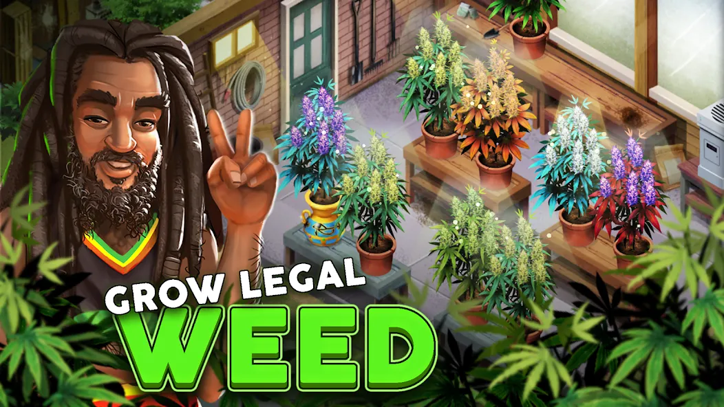 Hempire - Plant Growing Game (Хемпир) МОД/Взлом [Много монет, Открытые уровни и Мега MOD] Screenshot 1