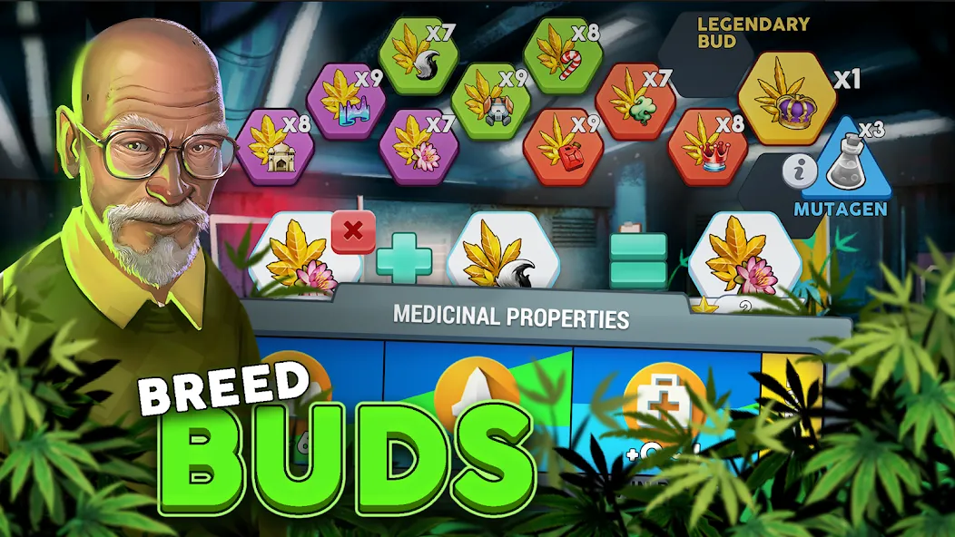 Hempire - Plant Growing Game (Хемпир) МОД/Взлом [Много монет, Открытые уровни и Мега MOD] Screenshot 4