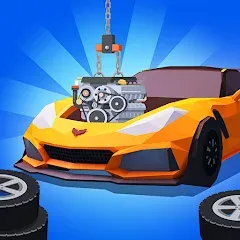 Скачать Car Mechanic Tycoon со взломом на бесконечные деньги для Андроид