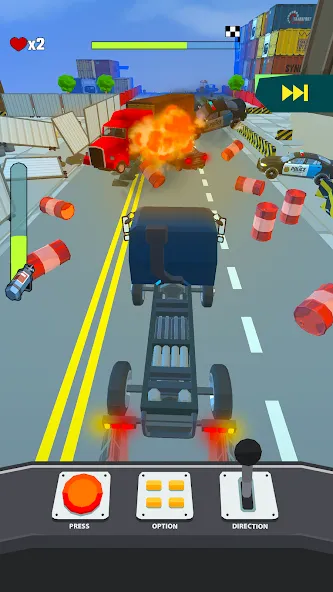 Crazy Rush 3D: Race Master (Крейзи Раш 3Д) МОД/Взлом [Деньги, Монеты и Меню MOD] Screenshot 3