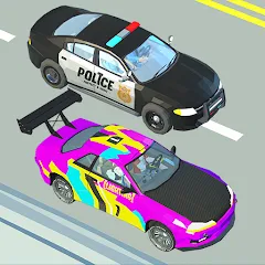 Скачать Взломанная Crazy Rush 3D: Race Master на Андроид (много денег)