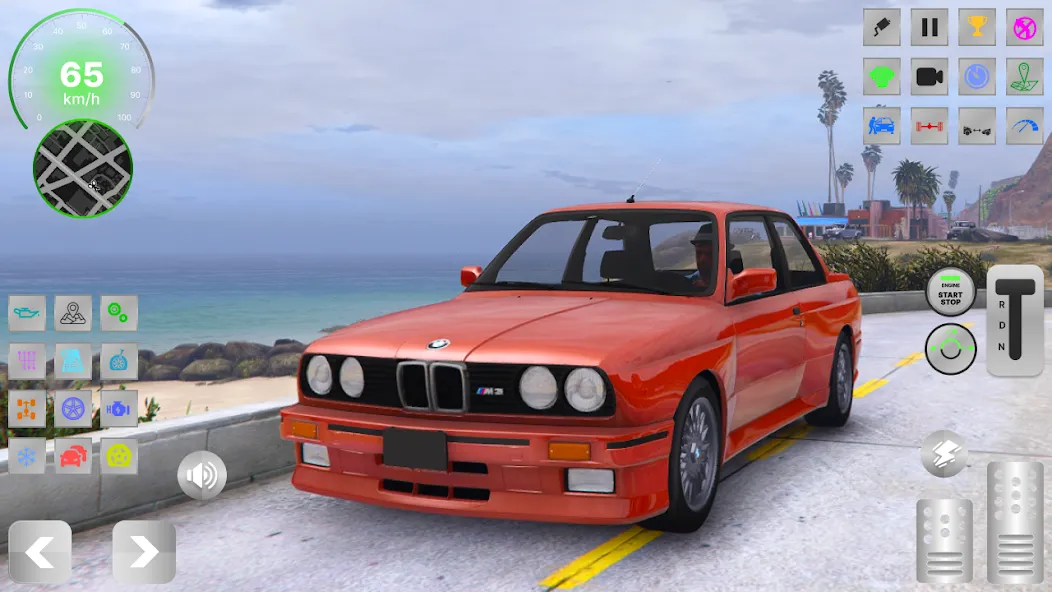 Classic Drift: E30 BMW Racer (Классический дрифт) МОД/Взлом [Меню, Бесконечные монеты и Открытые уровни] Screenshot 1