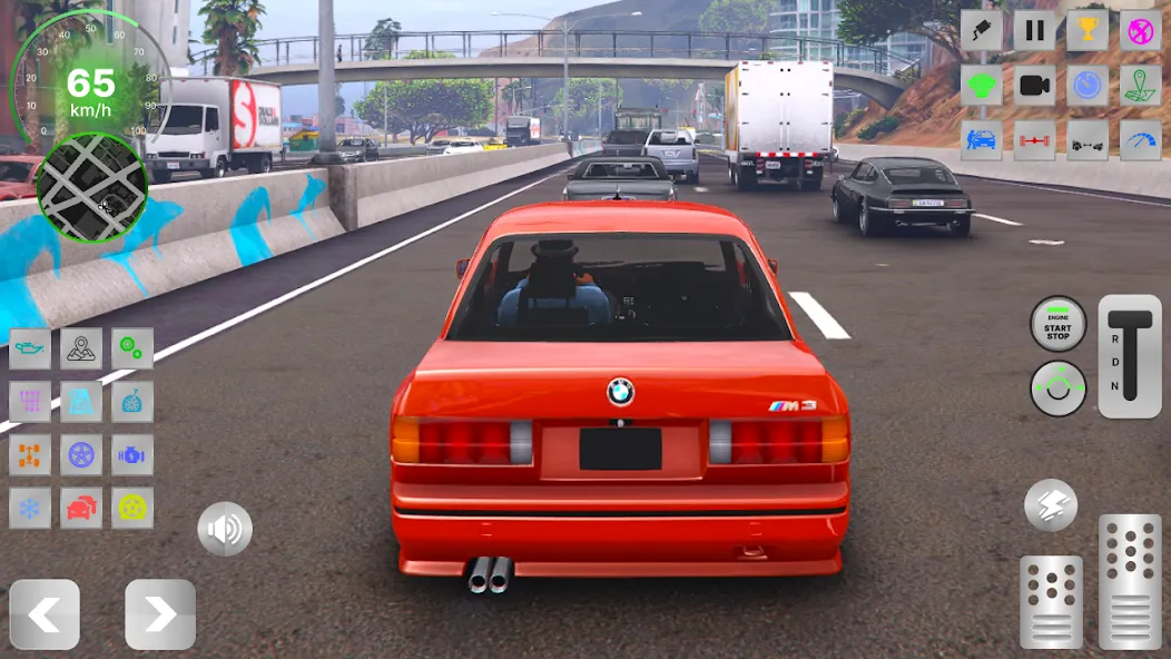 Classic Drift: E30 BMW Racer (Классический дрифт) МОД/Взлом [Меню, Бесконечные монеты и Открытые уровни] Screenshot 2