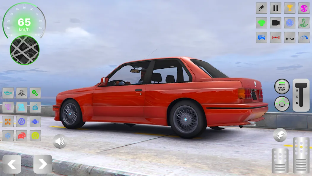 Classic Drift: E30 BMW Racer (Классический дрифт) МОД/Взлом [Меню, Бесконечные монеты и Открытые уровни] Screenshot 3