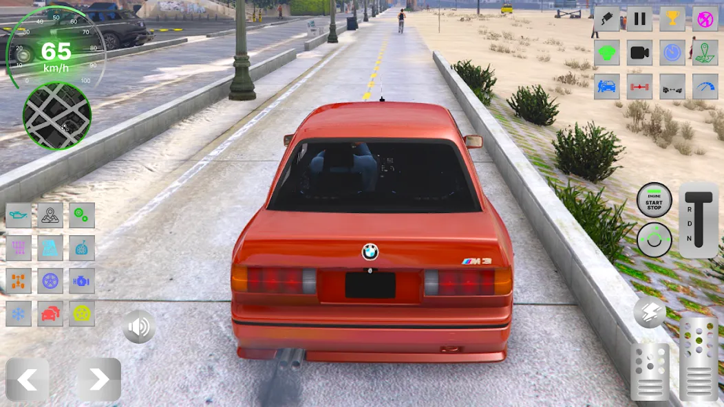 Classic Drift: E30 BMW Racer (Классический дрифт) МОД/Взлом [Меню, Бесконечные монеты и Открытые уровни] Screenshot 4