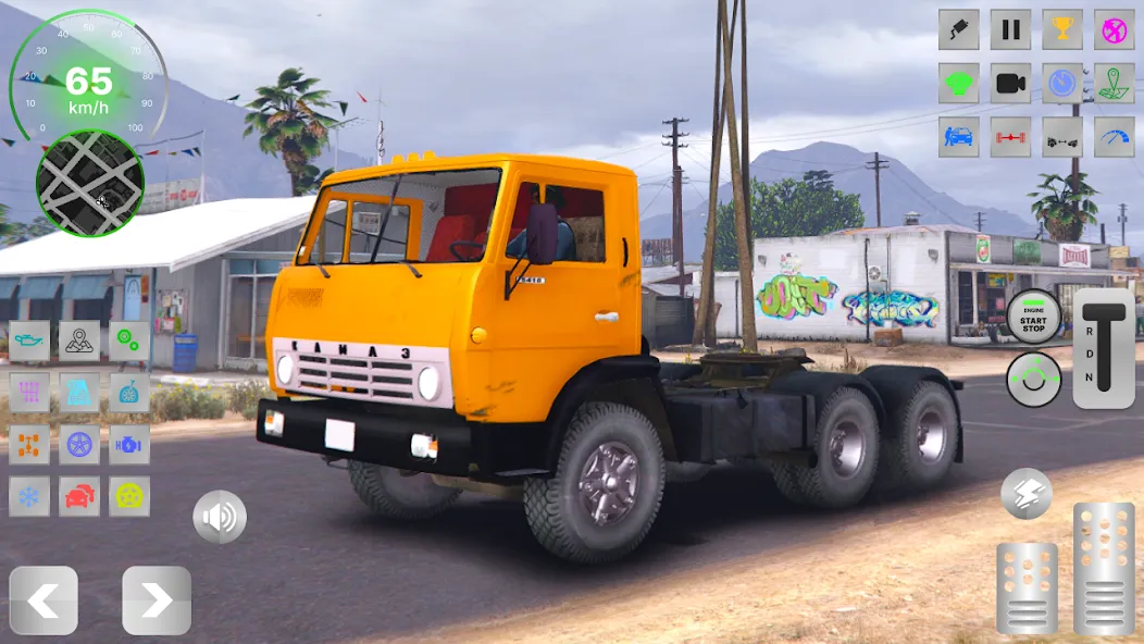 KAMAZ: Ultimate Russian Truck МОД/Взлом [Все открыто, Дополнительные деньги и Меню MOD] Screenshot 3