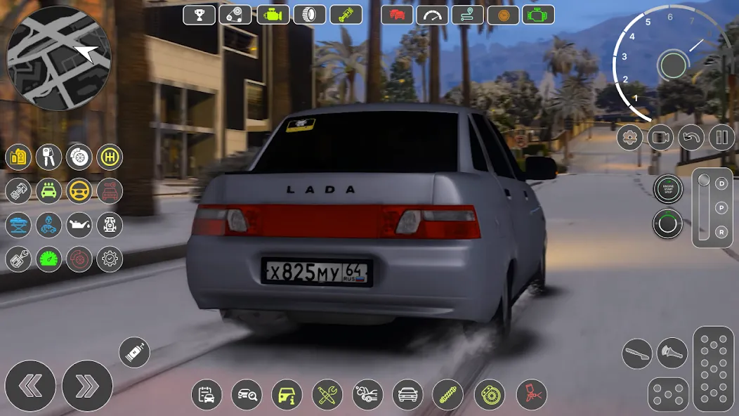 Lada 2110 Special Unit Race МОД/Взлом [Все открыто, Дополнительные деньги и Меню MOD] Screenshot 3
