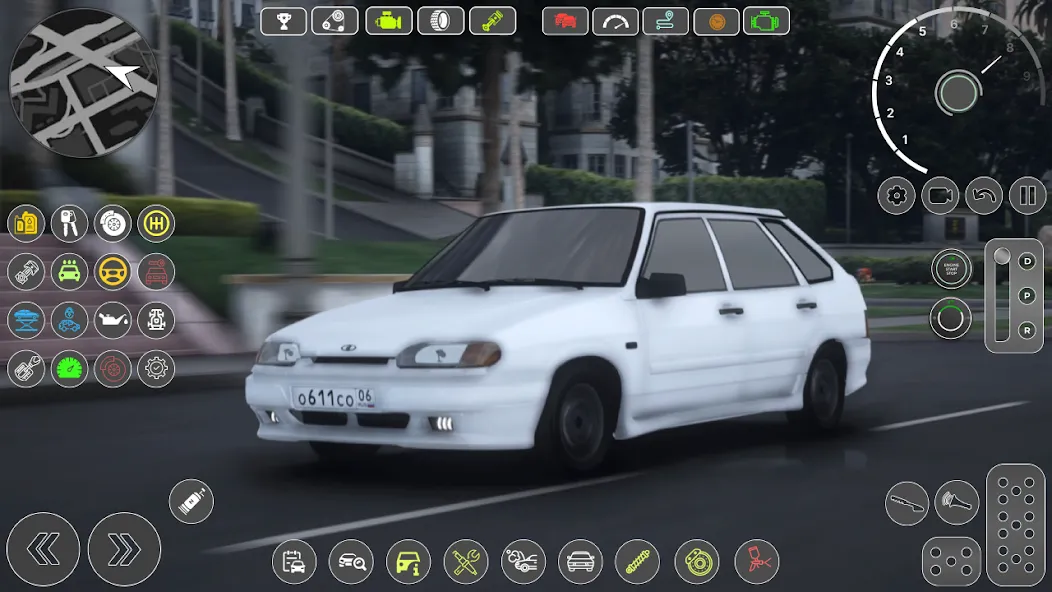 2114 LADA Russian Streets Drag МОД/Взлом [Меню, Бесконечные монеты и Открытые уровни] Screenshot 3