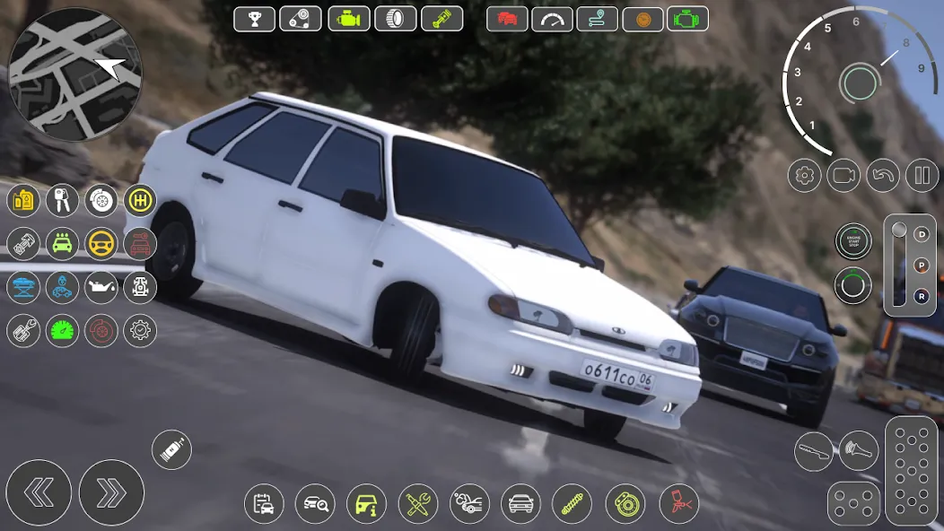 2114 LADA Russian Streets Drag МОД/Взлом [Меню, Бесконечные монеты и Открытые уровни] Screenshot 5