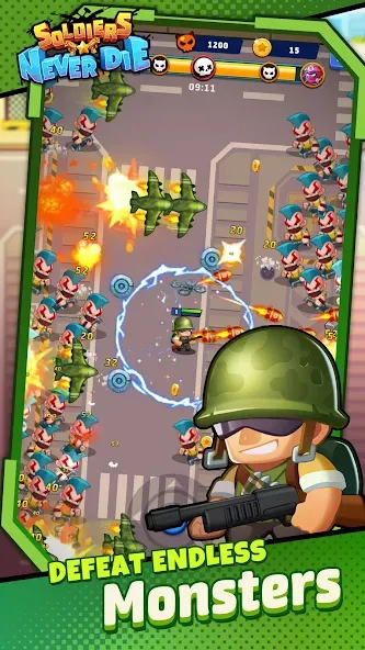 Soldiers Never Die (Солджерс Невер Дай) МОД/Взлом [Деньги, Монеты и Меню MOD] Screenshot 2