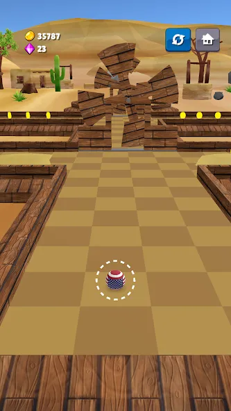 Mini Golf Game - Putt Putt 3D (Мини Гольф Челлендж) МОД/Взлом [Меню, Бесконечные монеты и Открытые уровни] Screenshot 2