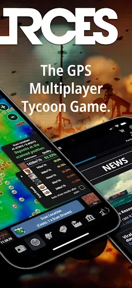 Resources - Business Tycoon (Ресурс Гейм) МОД/Взлом [Меню, Бесконечные монеты и Открытые уровни] Screenshot 2