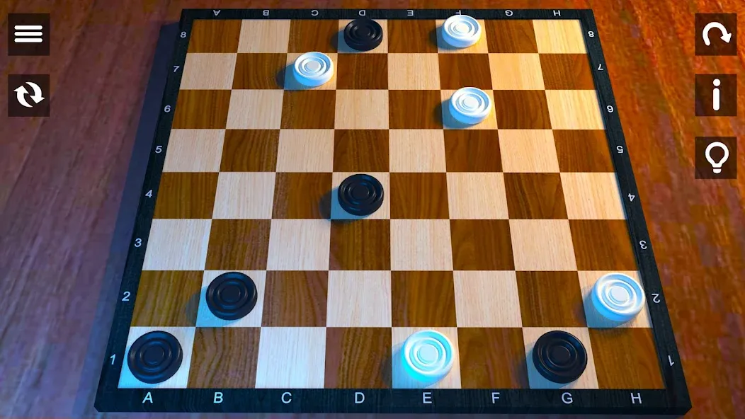 Checkers: Checkers Online- Dam МОД/Взлом [Меню, Бесконечные монеты и Открытые уровни] Screenshot 3