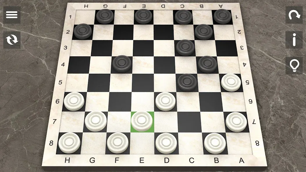 Checkers: Checkers Online- Dam МОД/Взлом [Меню, Бесконечные монеты и Открытые уровни] Screenshot 5