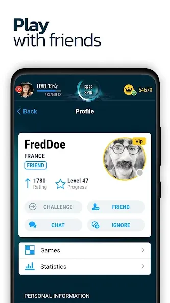 Chess Online МОД/Взлом [Деньги, Монеты и Меню MOD] Screenshot 4