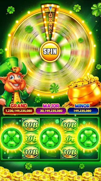 Clubillion Vegas Casino Slots (Клабиллион Вегас Казино Слотс) МОД/Взлом [Меню, Бесконечные монеты и Открытые уровни] Screenshot 2