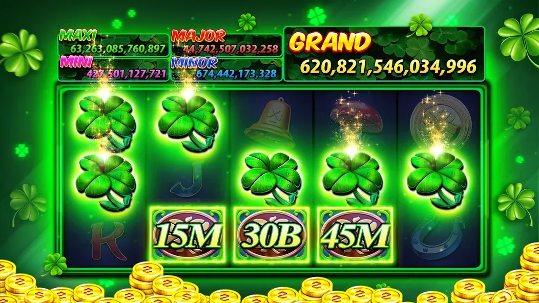 Clubillion Vegas Casino Slots (Клабиллион Вегас Казино Слотс) МОД/Взлом [Меню, Бесконечные монеты и Открытые уровни] Screenshot 3