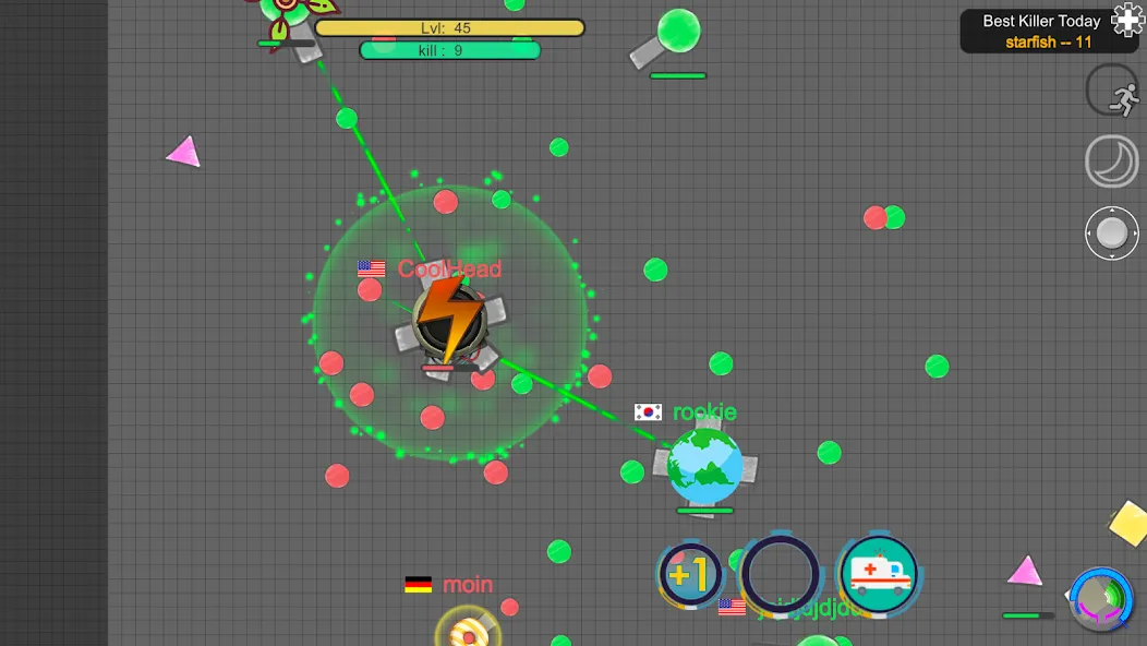 tank io games - piupiu.io МОД/Взлом [Бесконечные деньги, Монеты и Мега MOD] Screenshot 5