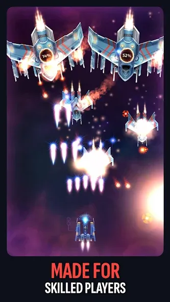 Galaxy Keeper: Space Shooter МОД/Взлом [Бесконечные деньги, Монеты и Мега MOD] Screenshot 3