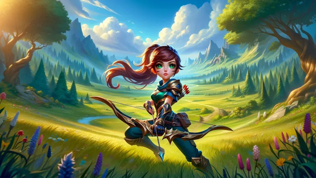 Archer Hunter - Adventure Game (Арчер Хантер) МОД/Взлом [Деньги, Монеты и Меню MOD] Screenshot 1