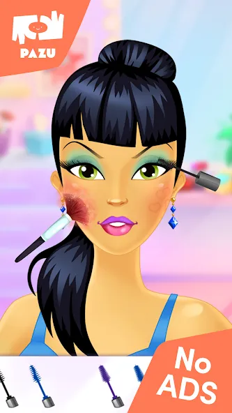 Makeup Girls - Games for kids МОД/Взлом [Все открыто, Дополнительные деньги и Меню MOD] Screenshot 2