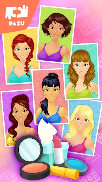 Makeup Girls - Games for kids МОД/Взлом [Все открыто, Дополнительные деньги и Меню MOD] Screenshot 5
