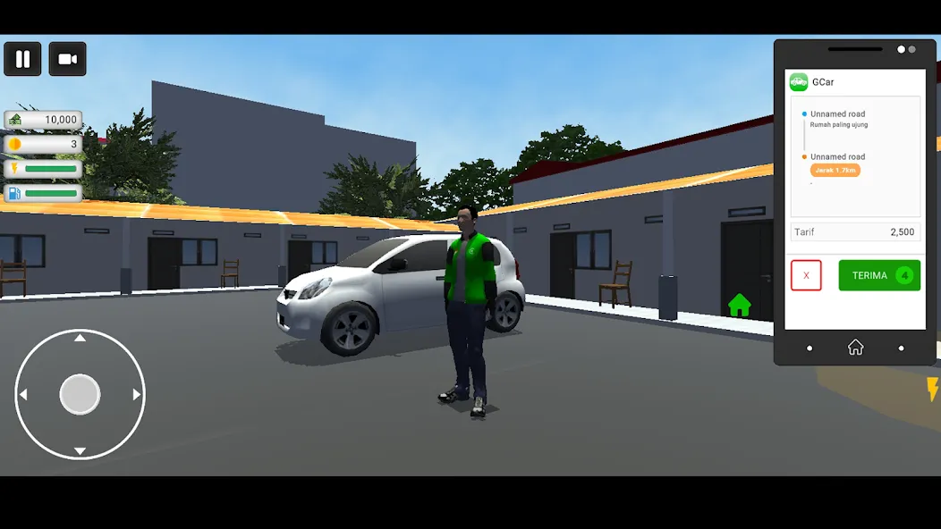 Taxi Online Simulator ID (Такси онлайн симулятор ) МОД/Взлом [Деньги, Монеты и Меню MOD] Screenshot 4