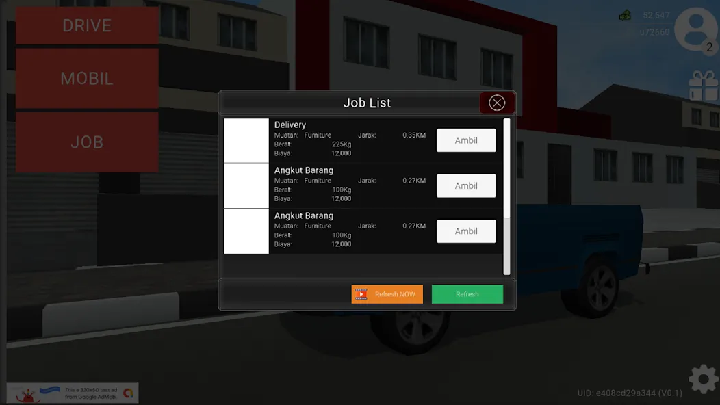 Pickup Simulator ID (Пикап Симулятор ) МОД/Взлом [Деньги, Монеты и Меню MOD] Screenshot 2