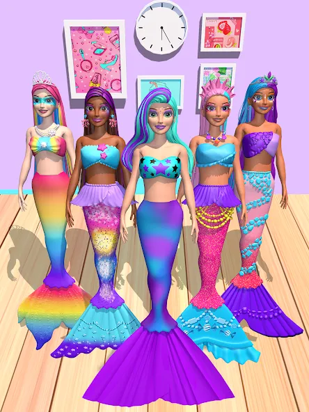 Color Reveal Suprise Doll Game (Цветной сюрпризный кукольный игровой набор) МОД/Взлом [Много денег, Монет и Все открыто] Screenshot 3