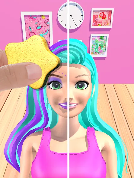 Color Reveal Suprise Doll Game (Цветной сюрпризный кукольный игровой набор) МОД/Взлом [Много денег, Монет и Все открыто] Screenshot 5