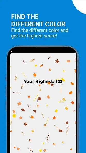 Color Blind Test Game МОД/Взлом [Бесконечные деньги, Монеты и Мега MOD] Screenshot 2