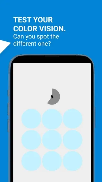Color Blind Test Game МОД/Взлом [Бесконечные деньги, Монеты и Мега MOD] Screenshot 3