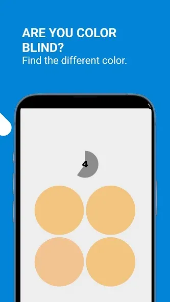 Color Blind Test Game МОД/Взлом [Бесконечные деньги, Монеты и Мега MOD] Screenshot 5