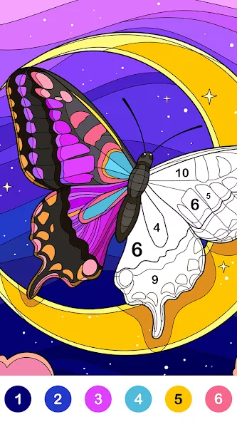 Tap Color Pro: Color By Number (Тап Колор Про) МОД/Взлом [Все открыто, Дополнительные деньги и Меню MOD] Screenshot 4