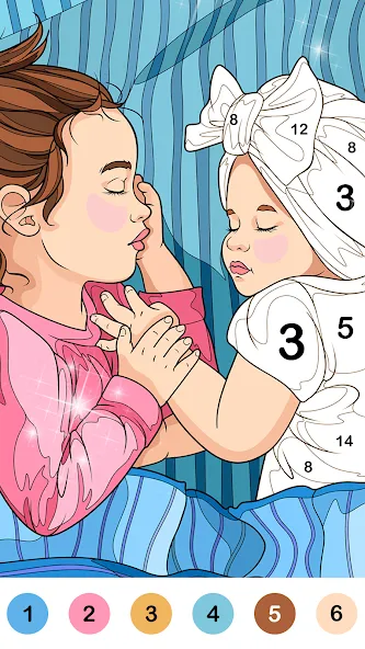 Tap Color Pro: Color By Number (Тап Колор Про) МОД/Взлом [Все открыто, Дополнительные деньги и Меню MOD] Screenshot 5