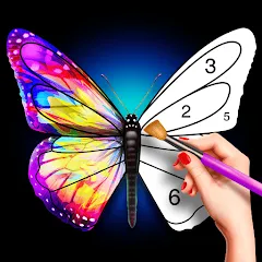Скачать Tap Color Pro: Color By Number Взлом (Все цвета открыты и без рекламы) на Андроид