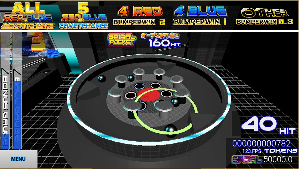 CosmoSpiral(メダルゲーム) (КосмоСпирал) МОД/Взлом [Много монет, Открытые уровни и Мега MOD] Screenshot 2