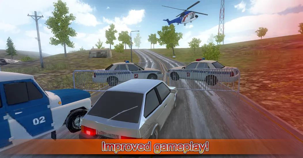 Driving simulator VAZ 2108 SE МОД/Взлом [Много монет, Открытые уровни и Мега MOD] Screenshot 2