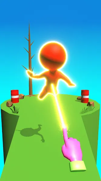 Magic Finger 3D МОД/Взлом [Деньги, Монеты и Меню MOD] Screenshot 1