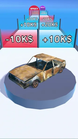 Get the Supercar 3D (Гет зе Суперкар 3Д) МОД/Взлом [Все открыто, Дополнительные деньги и Меню MOD] Screenshot 2