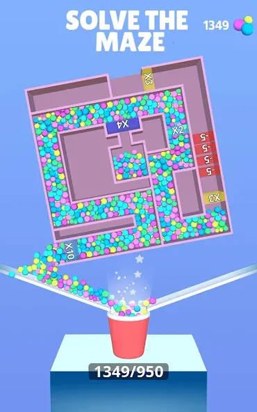 Multi Maze 3D МОД/Взлом [Много монет, Открытые уровни и Мега MOD] Screenshot 4