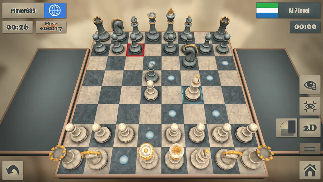 Real Chess МОД/Взлом [Меню, Бесконечные монеты и Открытые уровни] Screenshot 4
