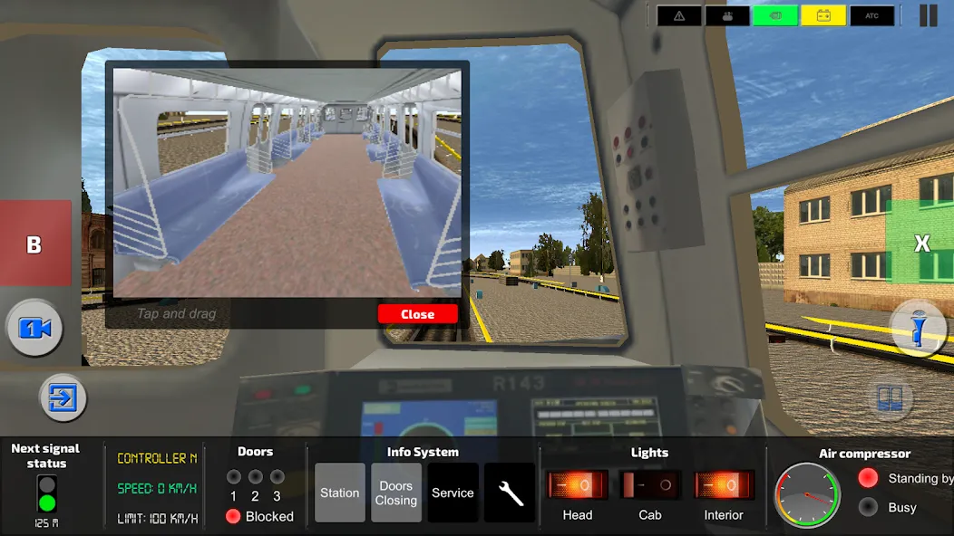 AG Subway Simulator Pro (Симулятор метро ) МОД/Взлом [Деньги, Монеты и Меню MOD] Screenshot 2