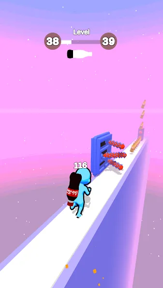 Soda Rush no wifi games (Сода Раш) МОД/Взлом [Деньги, Монеты и Меню MOD] Screenshot 4