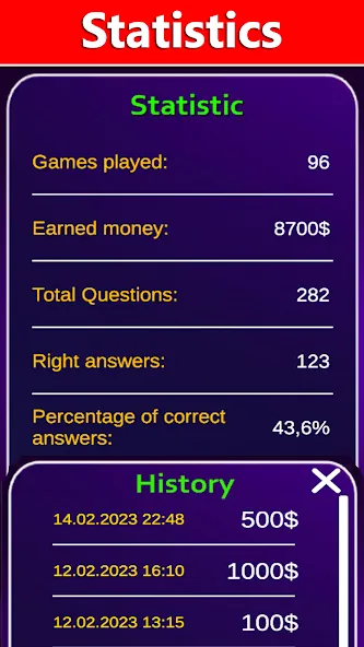 Millionaire 2024 МОД/Взлом [Бесконечные деньги, Монеты и Мега MOD] Screenshot 4