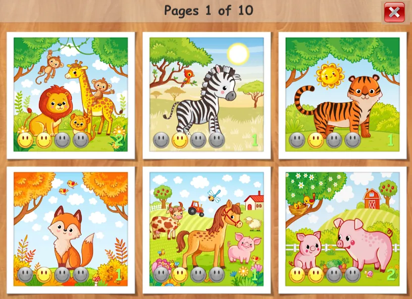Kids puzzles - 3 and 5 years МОД/Взлом [Много монет, Открытые уровни и Мега MOD] Screenshot 3