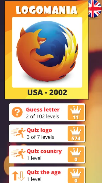 Logo quiz 2022 МОД/Взлом [Все открыто, Дополнительные деньги и Меню MOD] Screenshot 1
