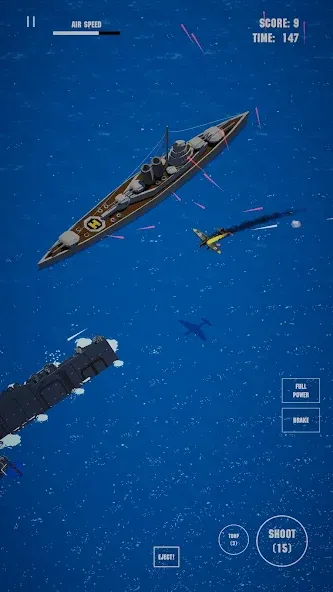 Jet Attack Move (Джет Атак Мув) МОД/Взлом [Меню, Бесконечные монеты и Открытые уровни] Screenshot 4