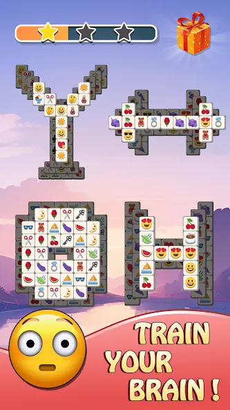 Tile Match Emoji -Triple Tile (Тил Матч Эмоджи) МОД/Взлом [Бесконечные деньги, Монеты и Мега MOD] Screenshot 5